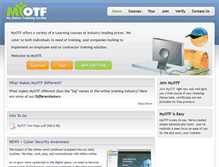 Tablet Screenshot of myotf.com